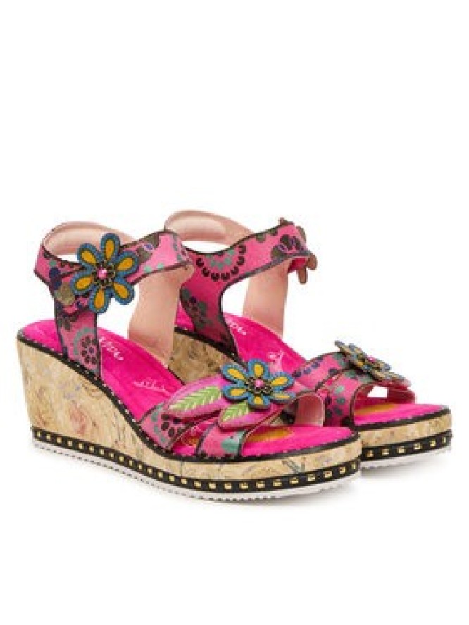 Laura Vita Sandały Ballon 08 Różowy