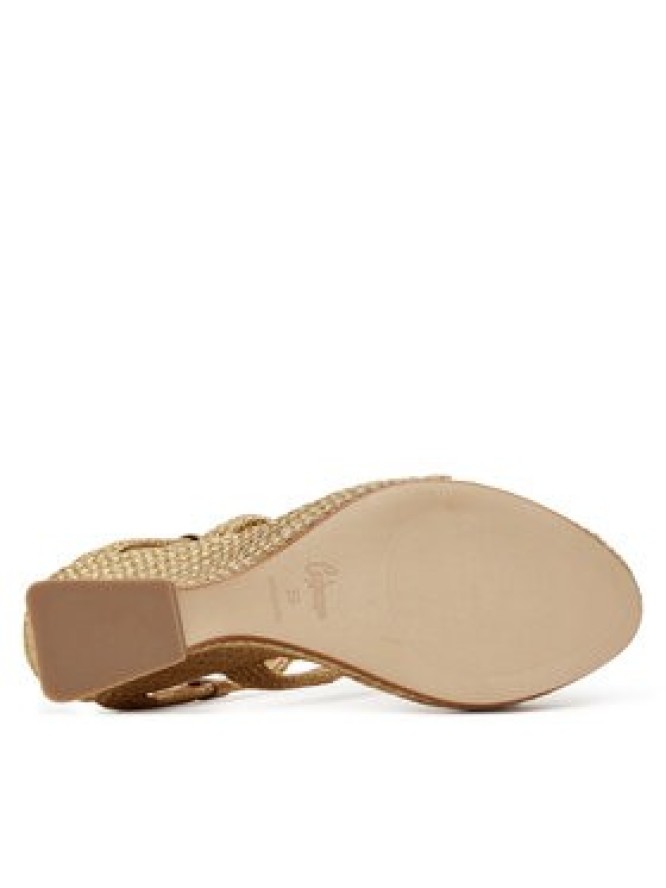 Castañer Espadryle Jera/266 025562 Złoty