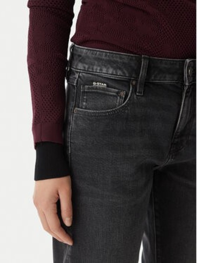 G-Star Raw Jeansy Kate D15264-C293 Szary Boyfriend Fit