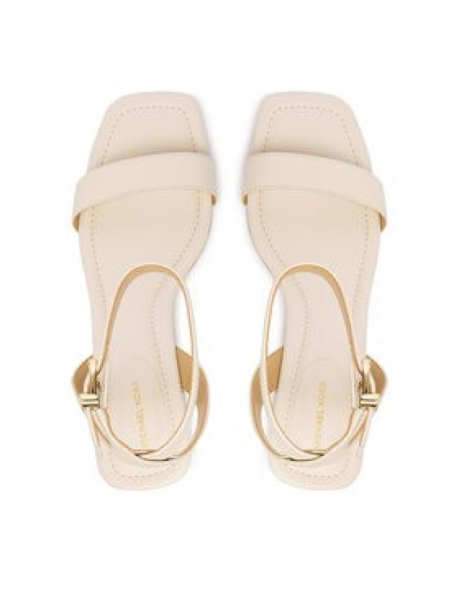MICHAEL Michael Kors Sandały Merriam40F5MMMS1L Écru