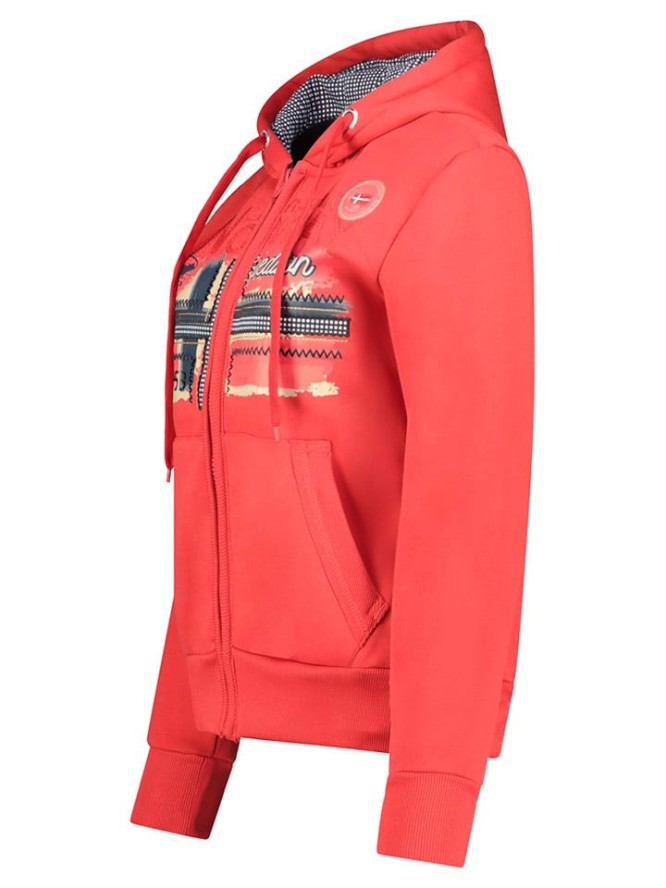 Geographical Norway Bluza "Farlotte" w kolorze czerwonym rozmiar: L