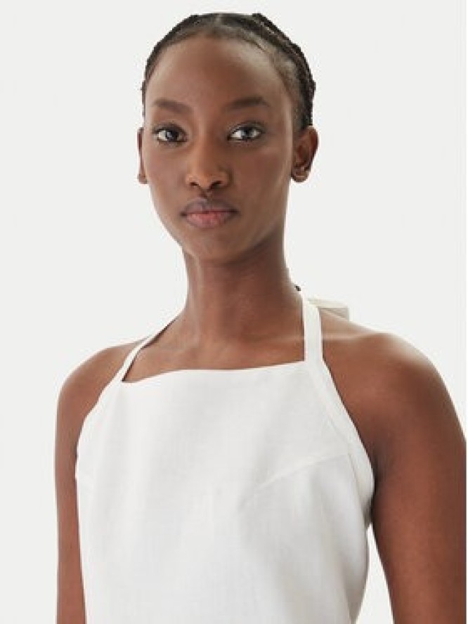 Eleh Top SS260067 Biały Regular Fit