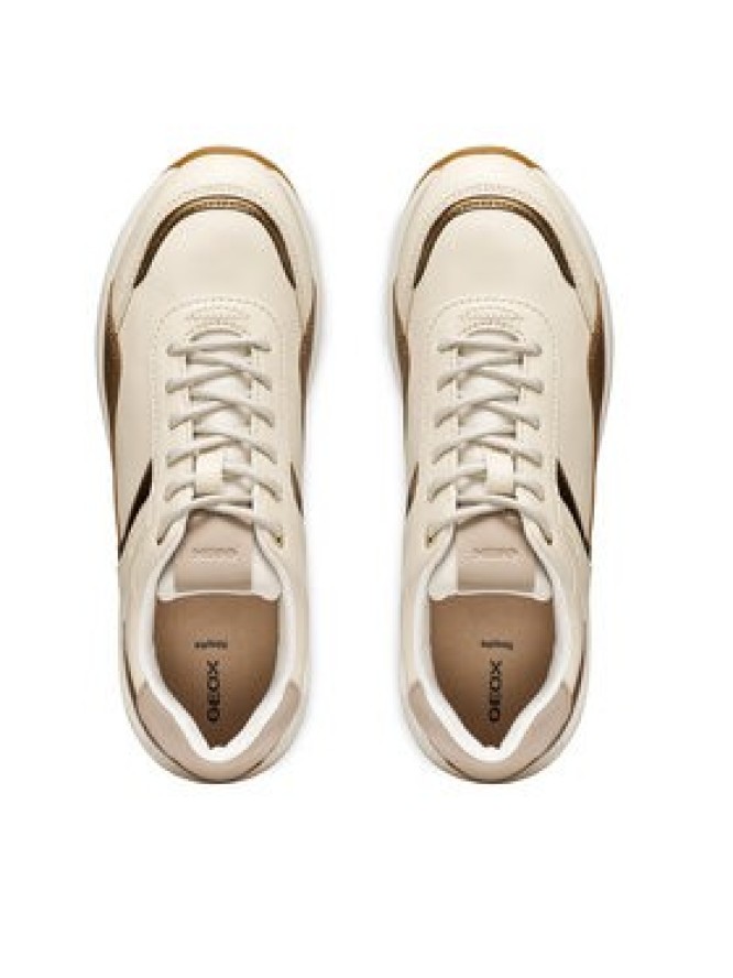 Geox Sneakersy D Bulmya D65NQA 0BC9B C5V5A Beżowy
