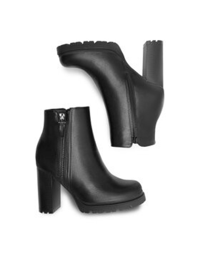 Clara Barson Botki MARGO WS5881-15 Czarny