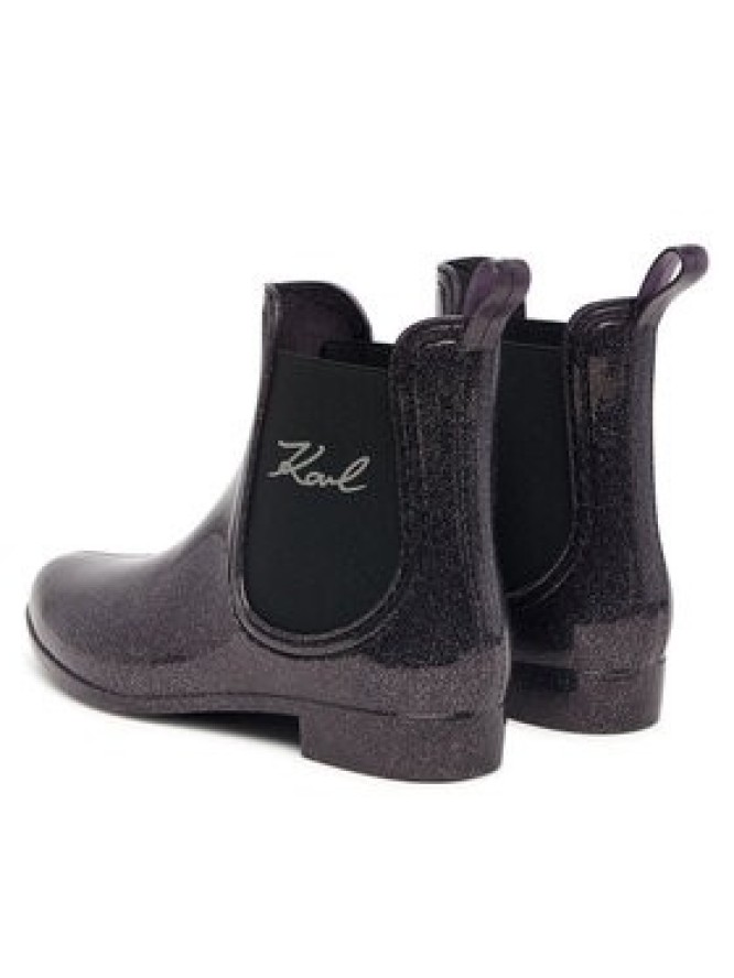 KARL LAGERFELD Kalosze KL94775S Fioletowy