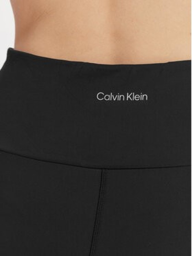 Calvin Klein Performance Legginsy Icon LVGWS6L648 Czarny Flare Fit