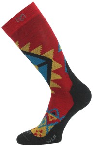 Skarpety Trekkingowe Lasting WLN 85% Merino Wool Czerwony (306) XL (46-49)