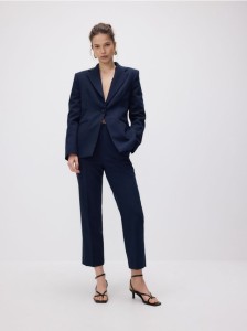 Jednorzędowa marynarka - granatowy