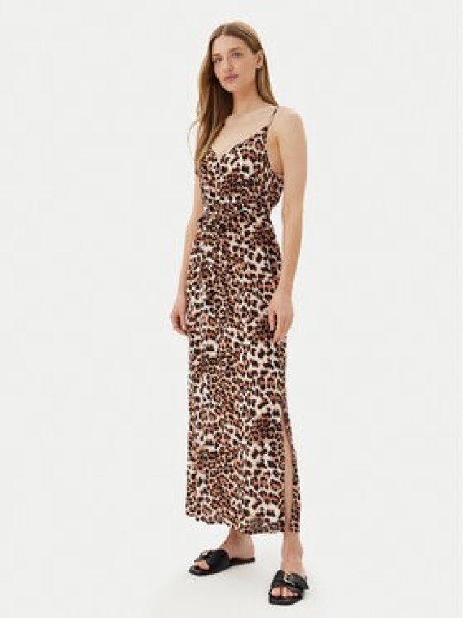 Vero Moda Sukienka letnia Easy 10307995 Brązowy Regular Fit