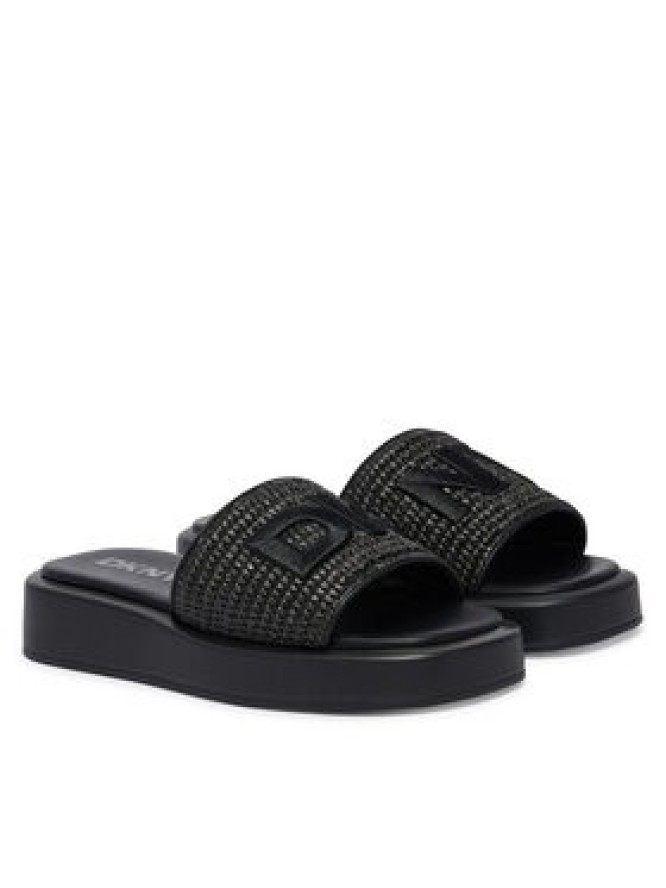 DKNY Klapki Ondara K2697988 Czarny