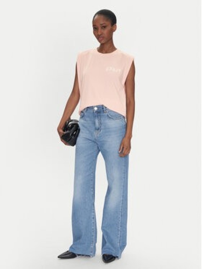 PINKO T-Shirt 104268 A2C0 Różowy Regular Fit