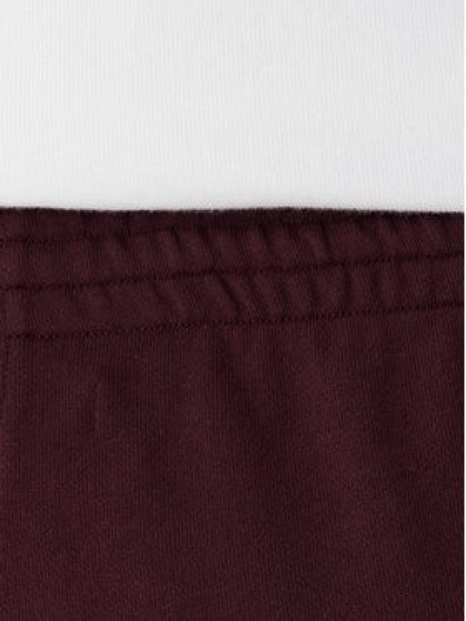 Tommy Hilfiger Spodnie dresowe UW0UW06081 Bordowy Wide Leg
