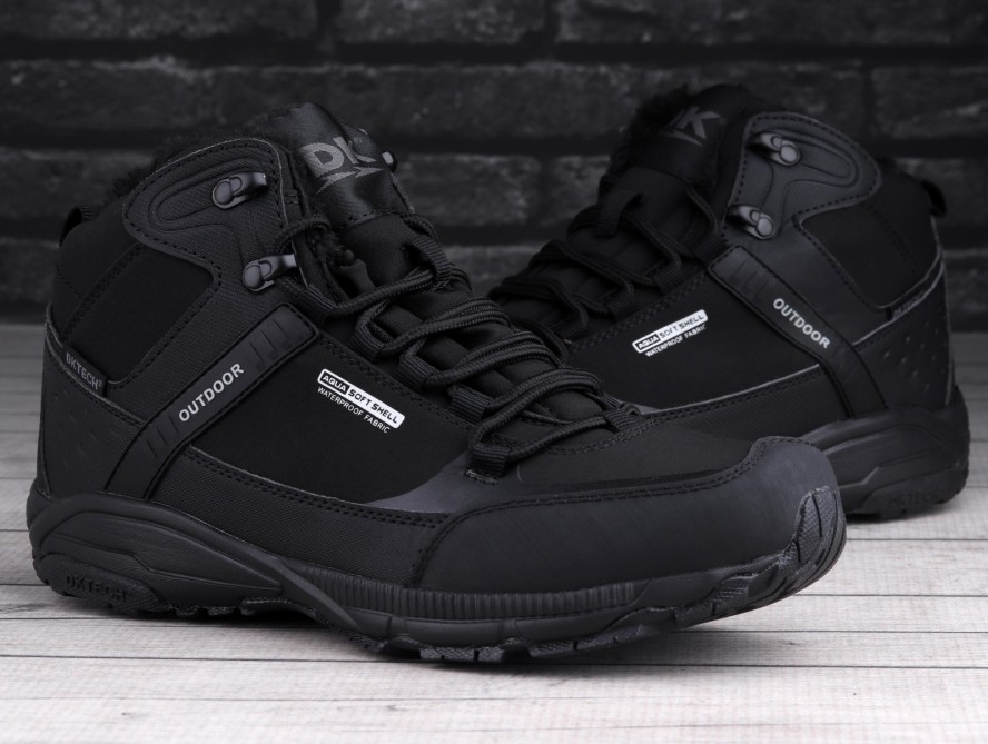 Buty damskie zimowe wysokie ocieplane DK PRREDATOR