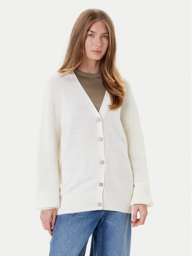 Guess Kardigan W5YR06 Z3OO0 Écru Regular Fit
