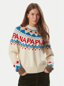 Napapijri Sweter D-Fiames NP0A892S Beżowy jasny Regular Fit