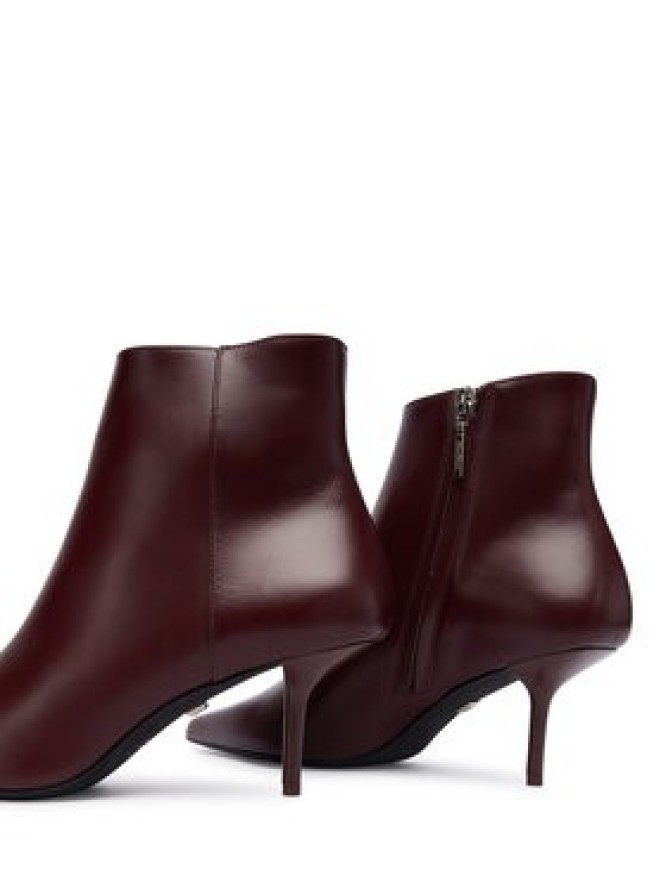 Max Mara Botki 2524796011600 Bordowy