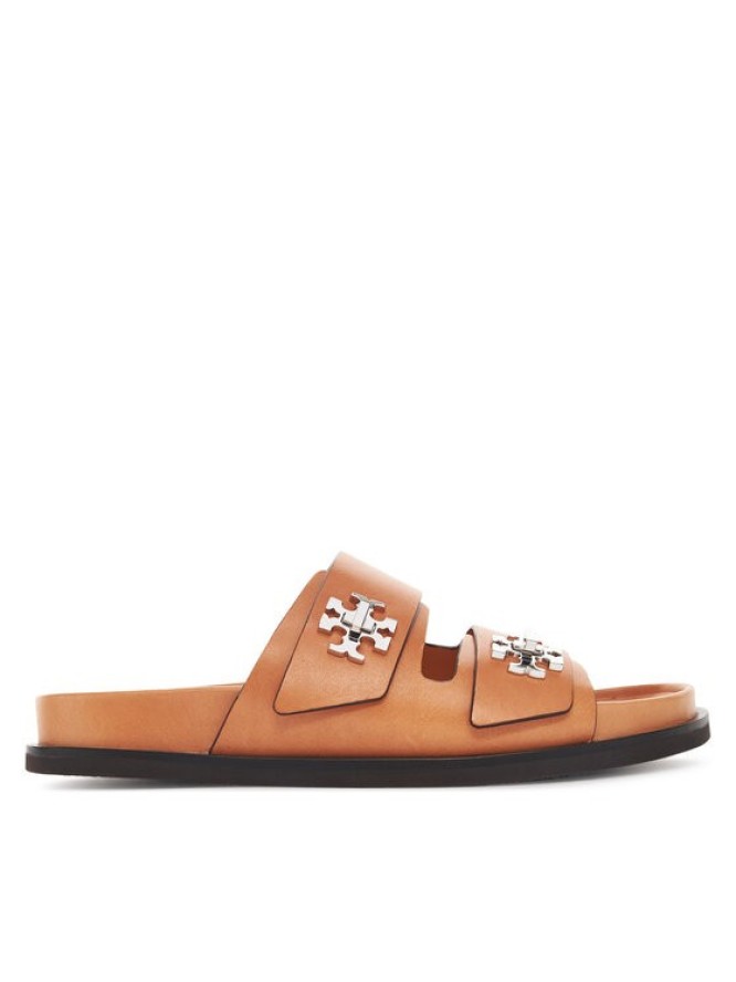 Tory Burch Klapki T Lock Sport Slide 166905 Brązowy