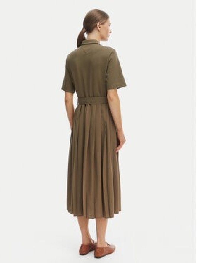 Tommy Hilfiger Sukienka codzienna WW0WW48756 Zielony Regular Fit