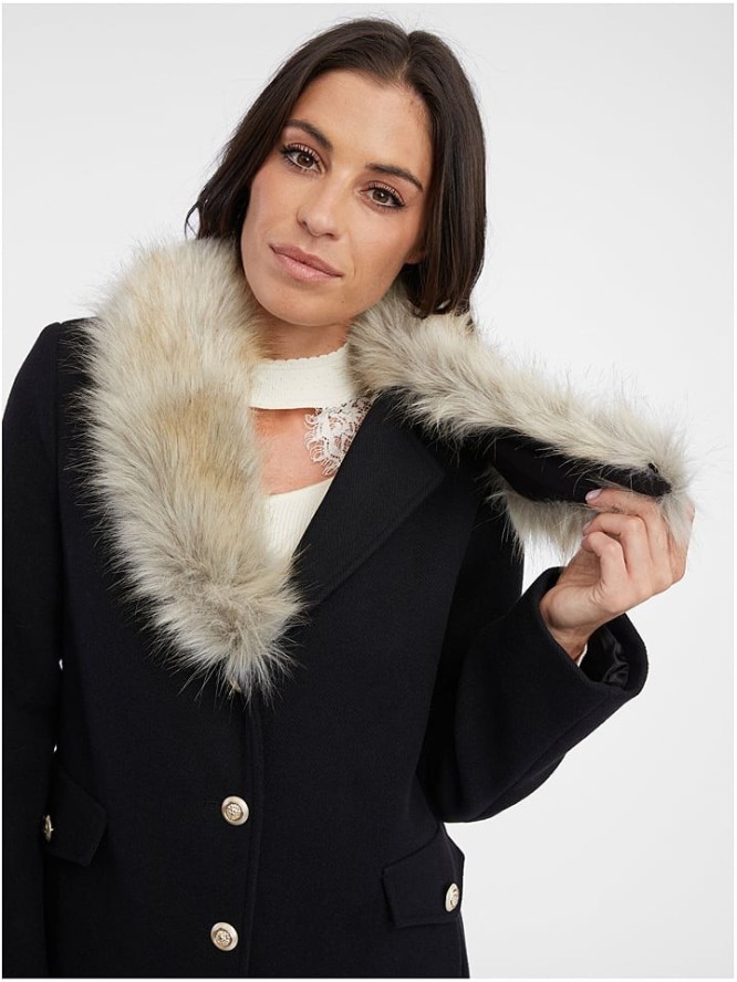 orsay Płaszcz zimowy w kolorze czarnym rozmiar: 40