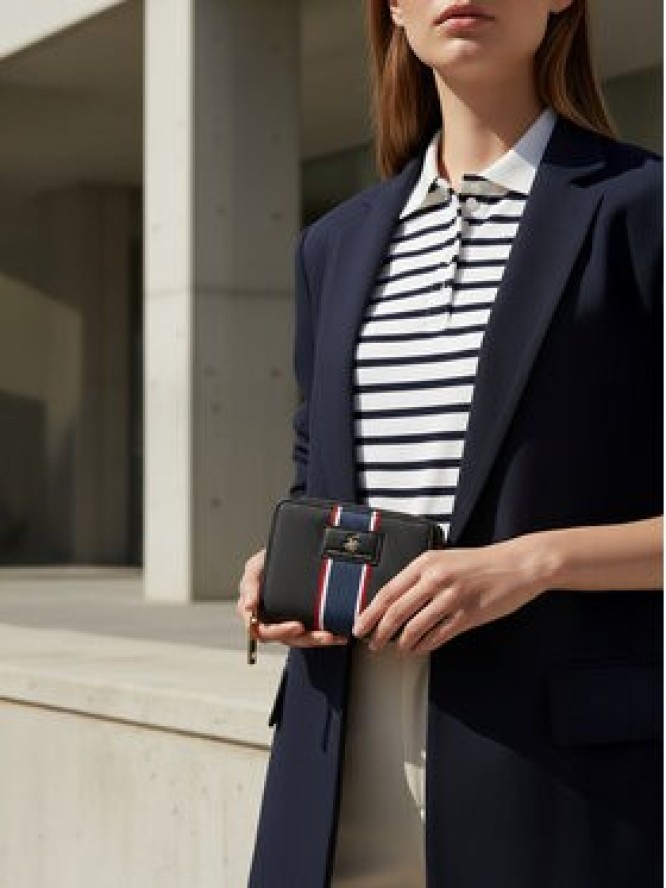 Beverly Hills Polo Club Portfel CEO-BHPC-W1-005-AW25 Czarny