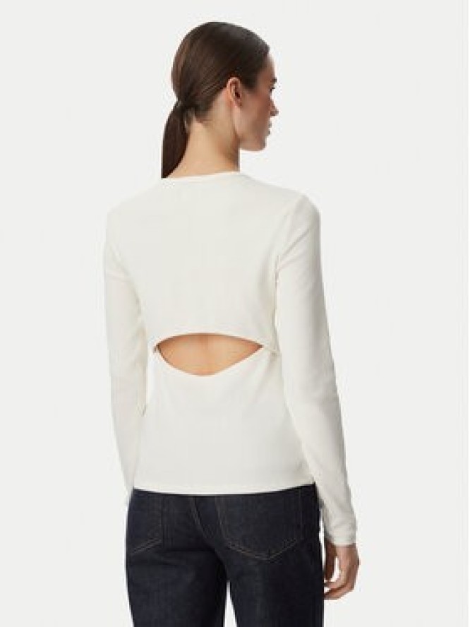 Calvin Klein Jeans Bluzka LV047H259G Kremowy Regular Fit