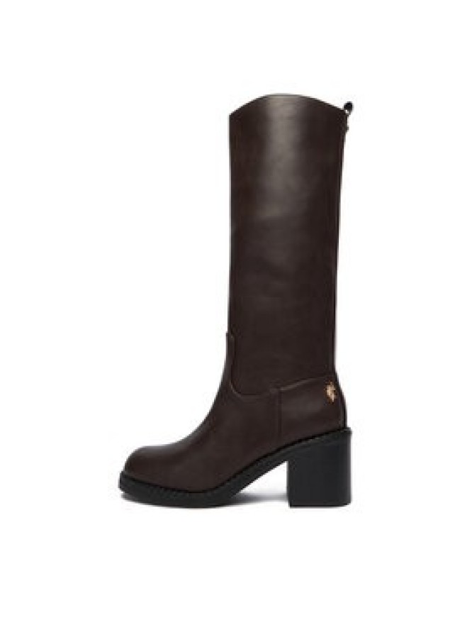 U.S. Polo Assn. Kozaki EO-SABINA002W/EY1 Brązowy