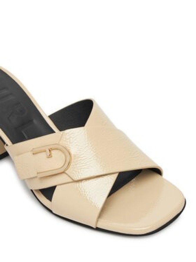 Furla Klapki YJ41HIC Y57000 8E000 Écru