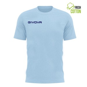 Stylowa Jasnoniebieska T-shirt Givova XL Unisex