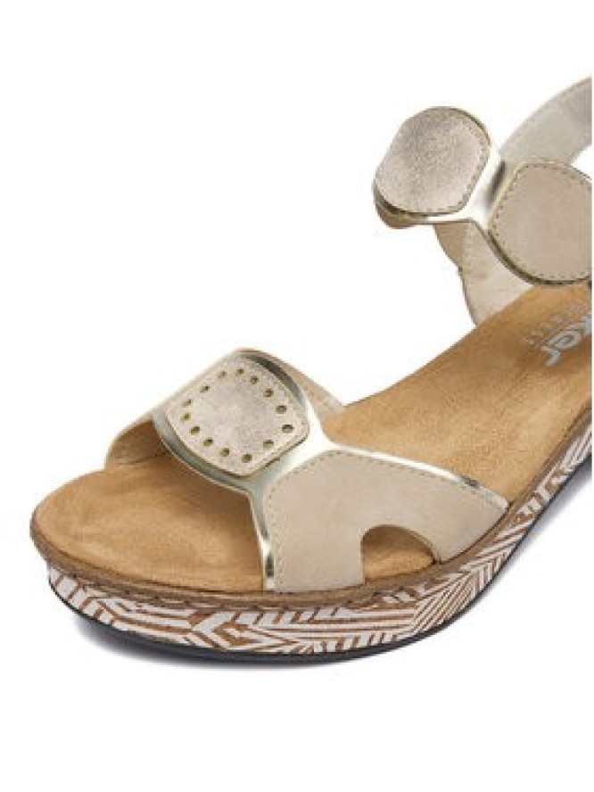 Rieker Sandały CEO-63876-62 Beżowy