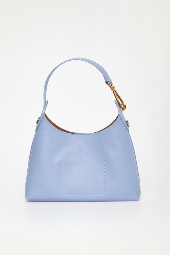 Torebka skórzana hobo TWINSET