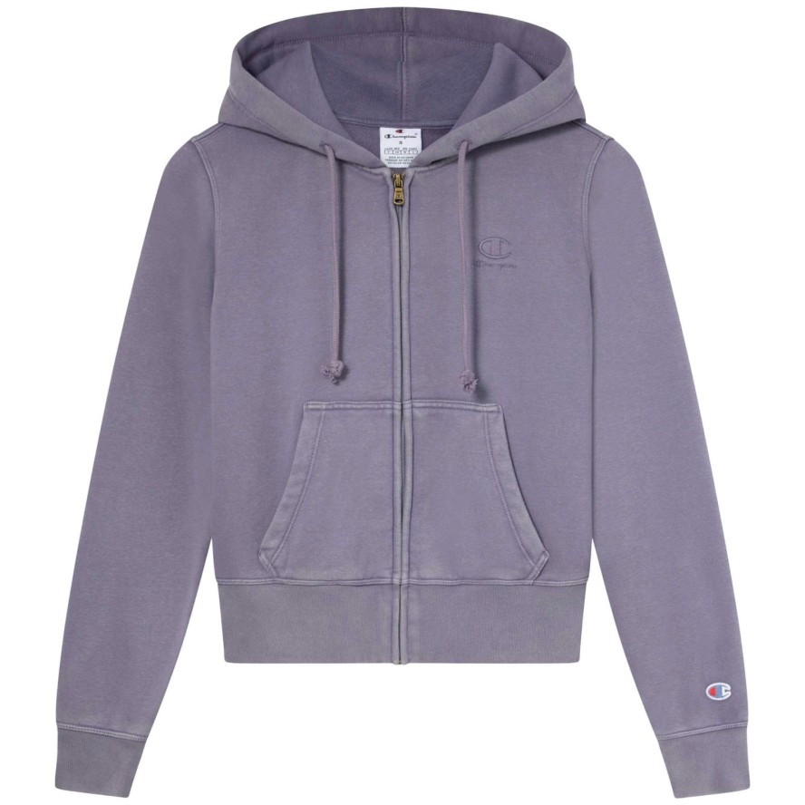 Bluza Z Kapturem Champion Z Zamkiem Na Całym Zameku Damskie