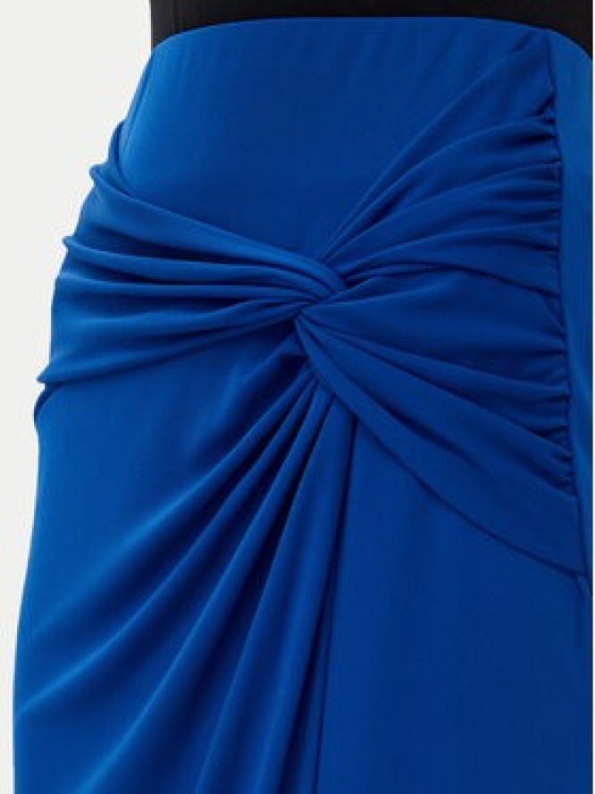 Rinascimento Spódnica midi CFC0123489003 Niebieski Regular Fit