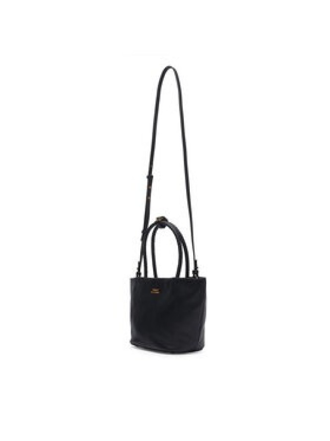 Tommy Hilfiger Torebka Th Marina Bucket Leather AW0AW18739 Czarny