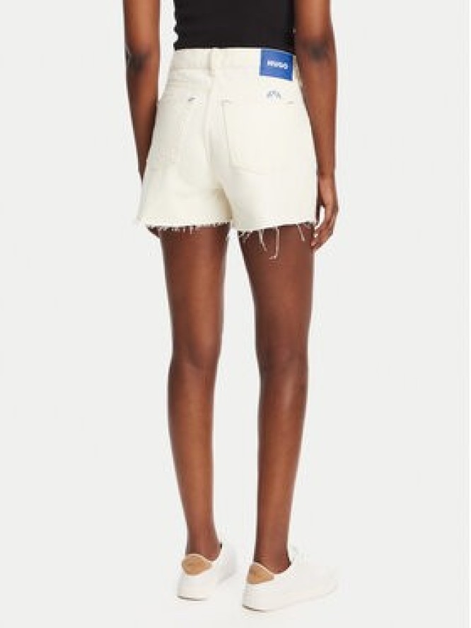 HUGO Szorty jeansowe Gimusa_1_B 50540160 Beżowy Regular Fit