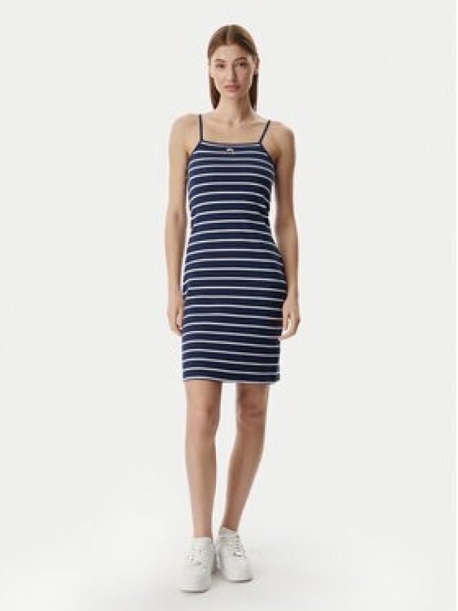 KARL LAGERFELD Sukienka codzienna B2W13043 Niebieski Slim Fit