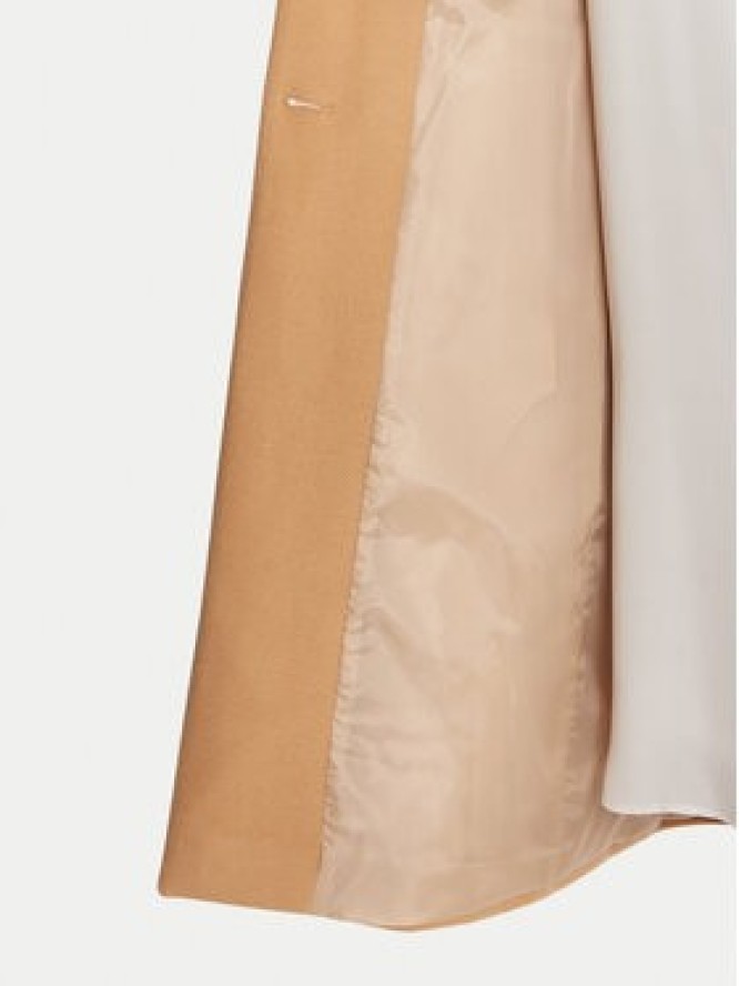 Rinascimento Płaszcz przejściowy CFC0126117003 Beżowy Regular Fit