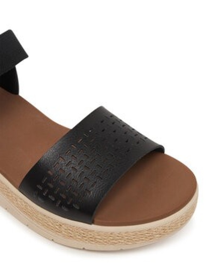 Skechers Sandały Bobs Sun Ray 114415/BLK Czarny