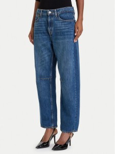 Guess Jeansy W5BA2V D0460 Granatowy Mom Fit