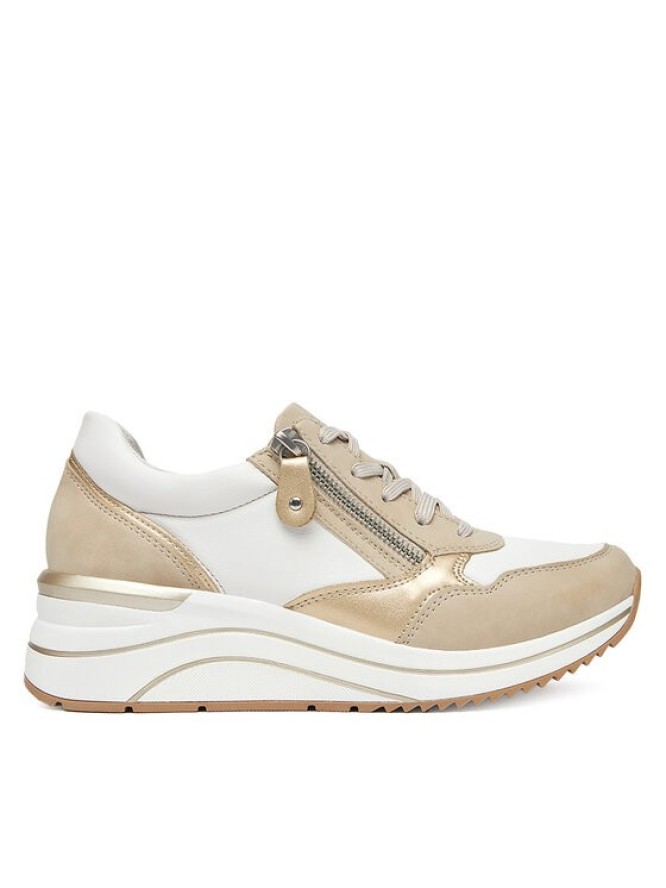 Remonte Sneakersy D0T01-80 Beżowy
