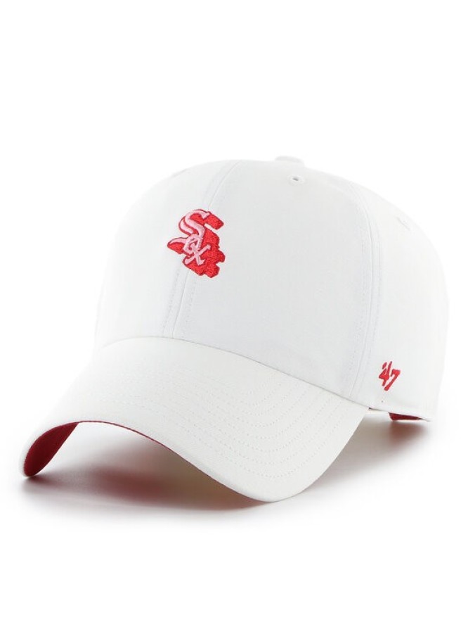 47 Brand Czapka z daszkiem MLB Chicago B-CHPCU06GWS Biały