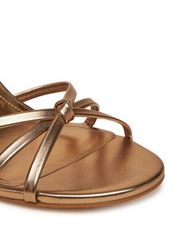 Guess Sandały FLJSPR LEL03 Złoty