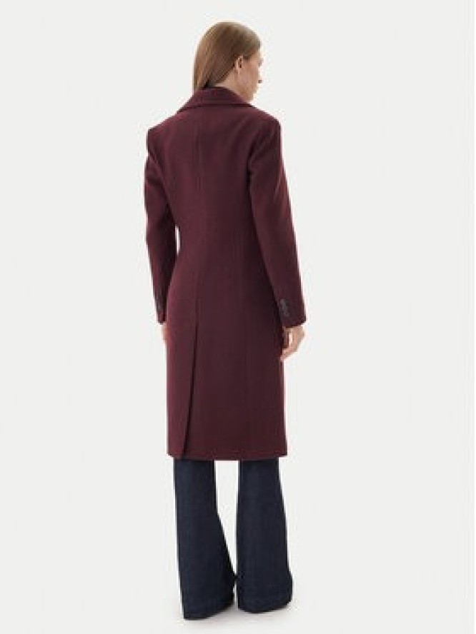 Maryley Płaszcz przejściowy MARYLEY-25IB807/01BU Bordowy Regular Fit