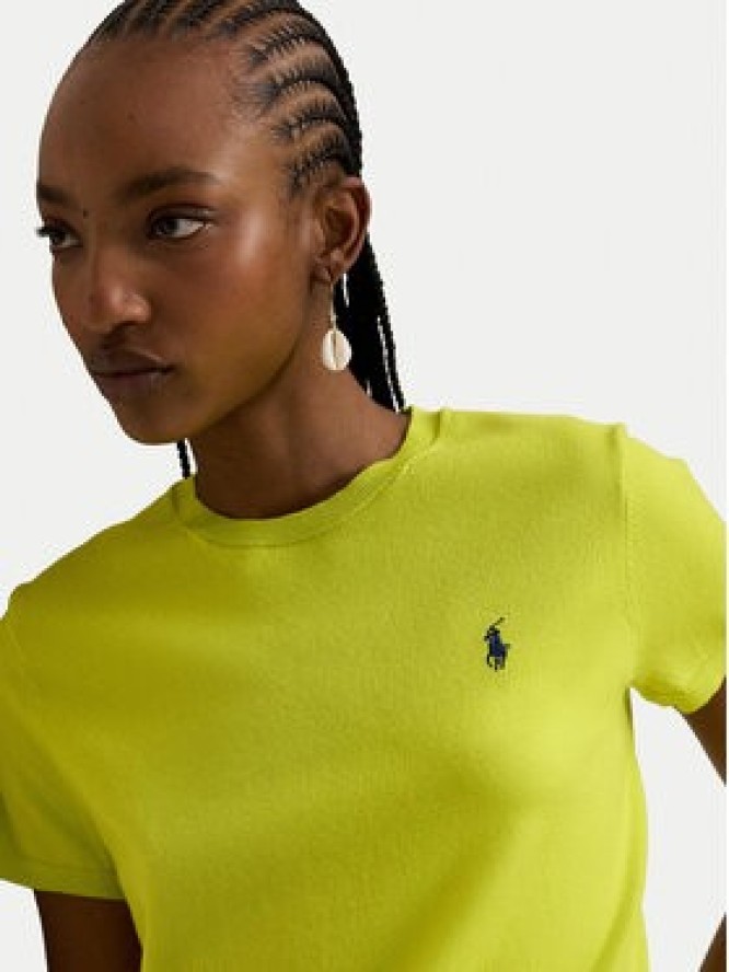 Polo Ralph Lauren T-Shirt 211971872503 Zielony Slim Fit