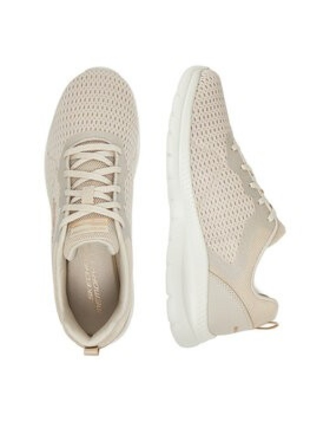 Skechers Sneakersy BOUNTIFUL 12607 NAT Beżowy