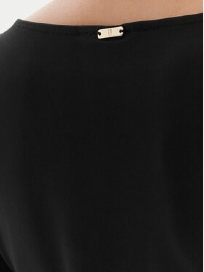 Fracomina Sukienka dzianinowa FS25WD2003W411F9 Czarny Slim Fit