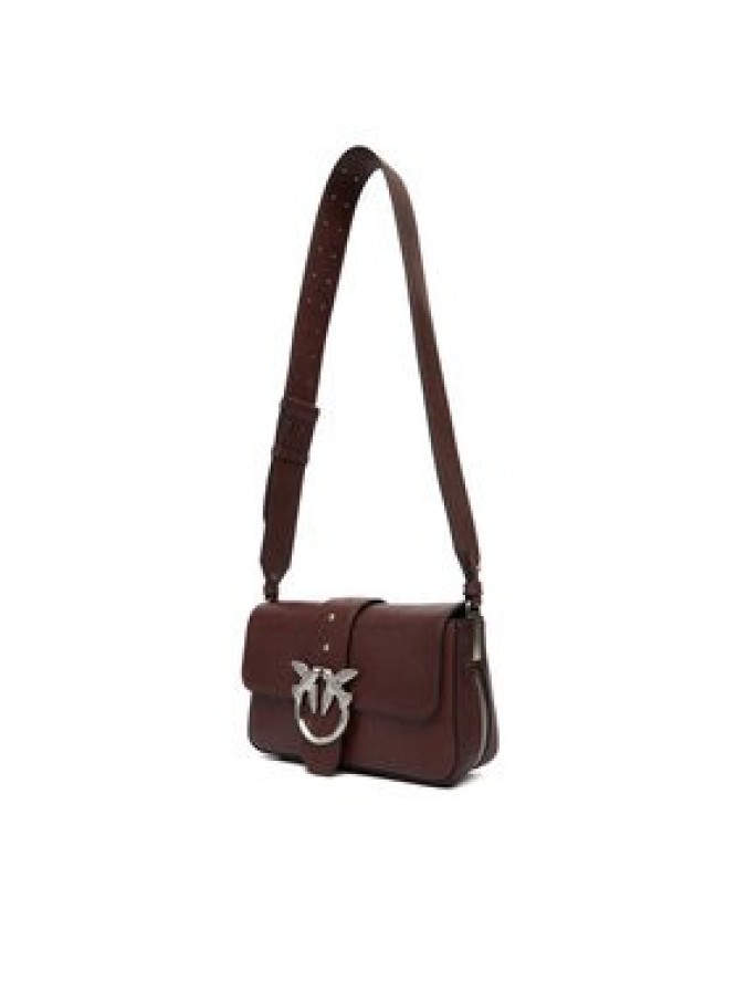 PINKO Torebka Love One Slouchy Zip Mini AI 25-26 PLTT 105345 A2JG Brązowy