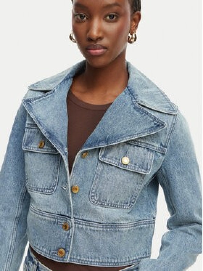 MICHAEL Michael Kors Kurtka jeansowa MS610DYLAA Niebieski Regular Fit