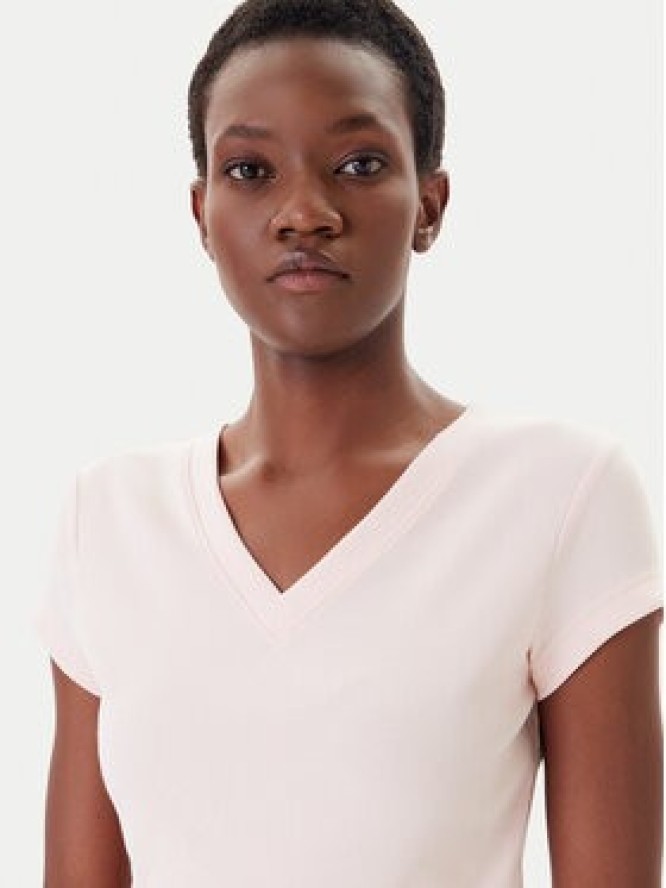 Calvin Klein Jeans T-Shirt LV047C910G Różowy Regular Fit