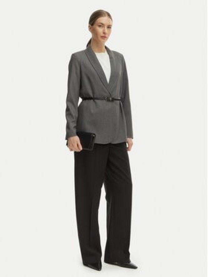 Vero Moda Marynarka Tahia 10339989 Szary Regular Fit