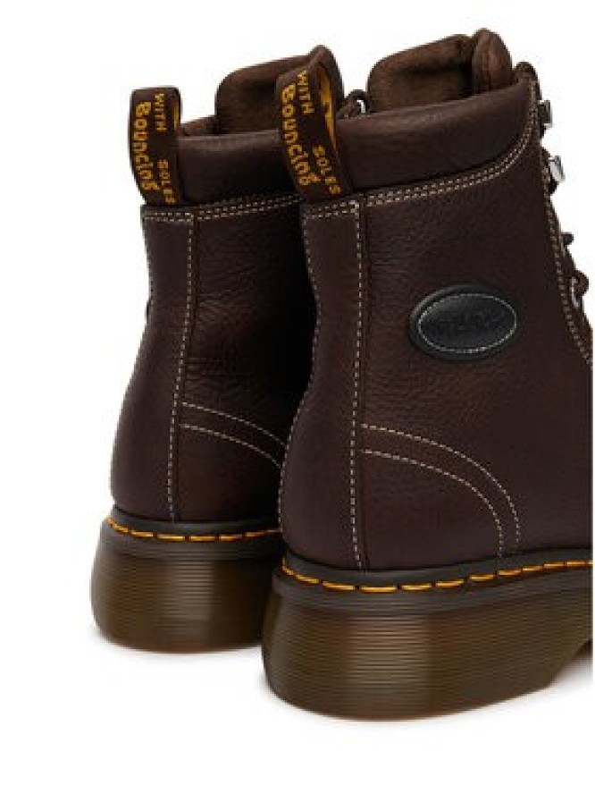 Dr. Martens Trzewiki Buzz 8-Eye DM42033200 Brązowy ciemny